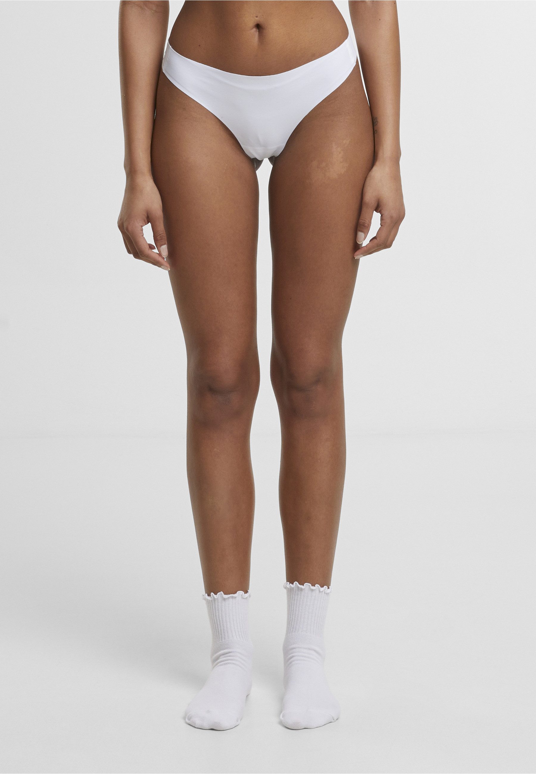 URBAN CLASSICS Panty Urban Classics Ladies Lasercut Tanga 3-Pack