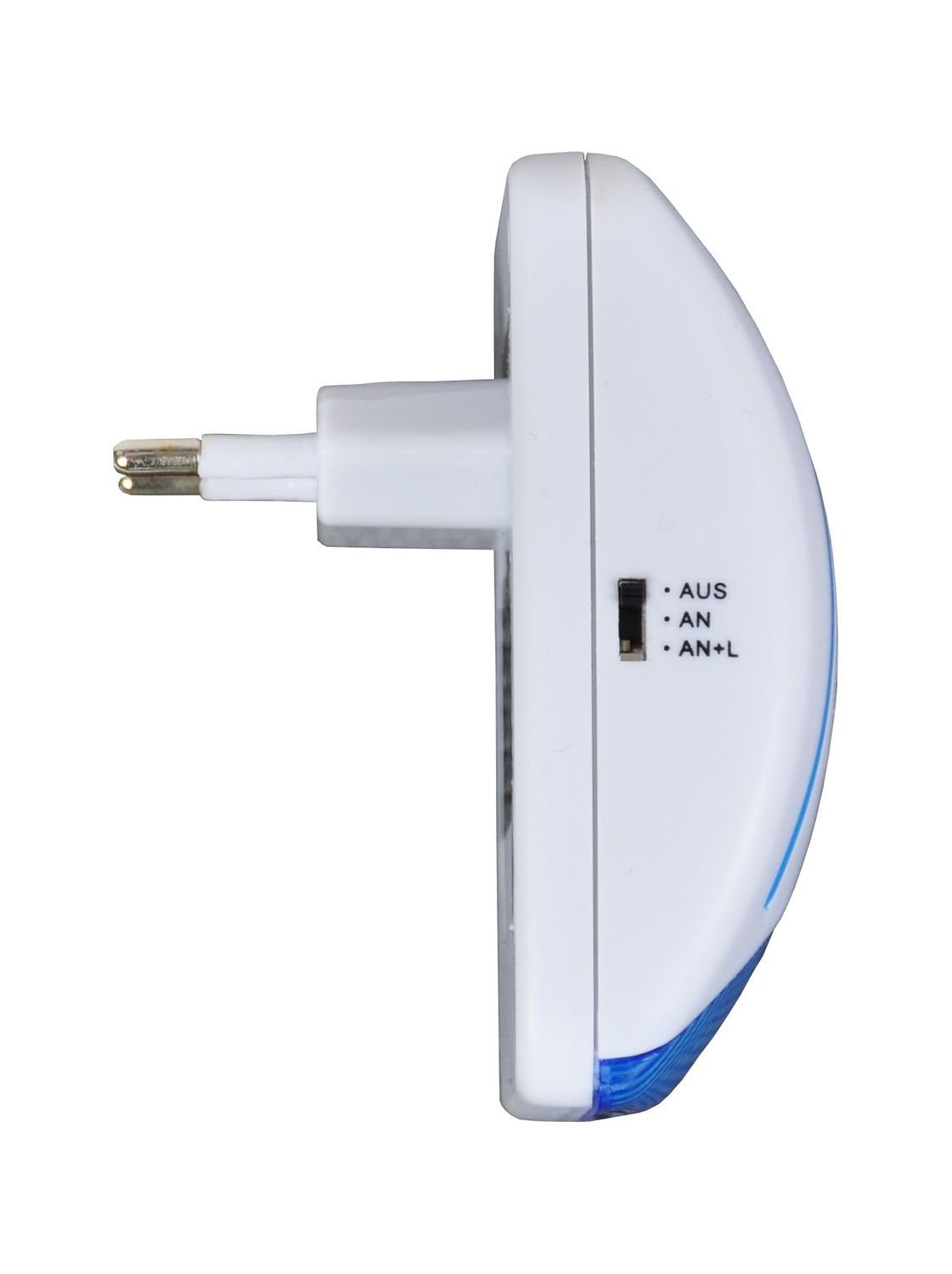 EASYmaxx Fliegenklatsche Easymaxx Ultraschall-Insekten-Vertreiber Schallwellen LED Nachtlicht A