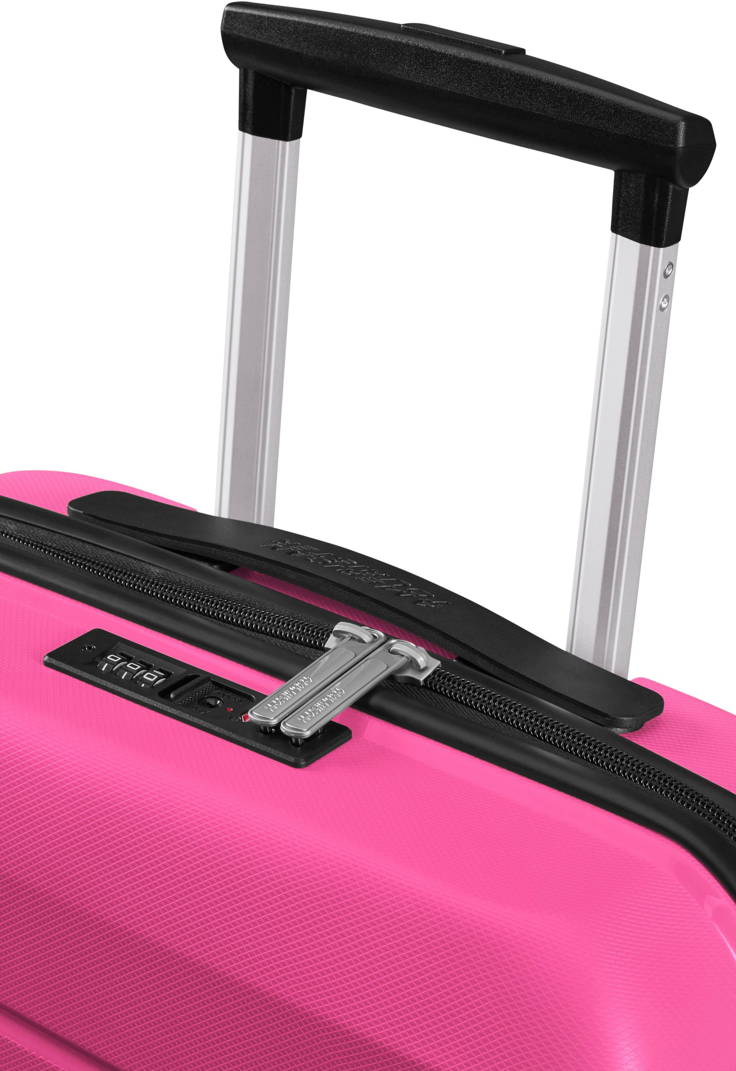 American Tourister® Hartschalen-Trolley Air Move, 55 Peace 4 cm, Pink Rollen
