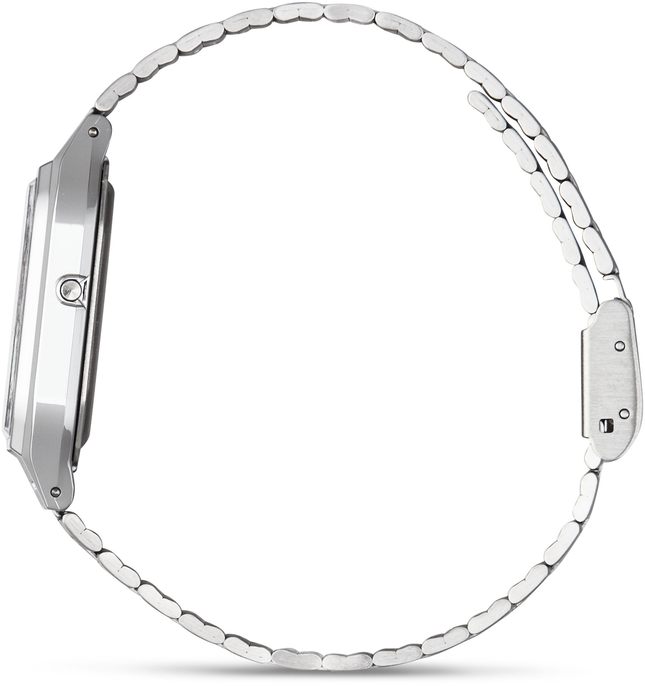 CASIO VINTAGE Chronograph AQ-230A-7DMQYES, Quarzuhr, Armbanduhr, Damenuhr, Herrenuhr,Digitaluhr, Edelstahlarmband