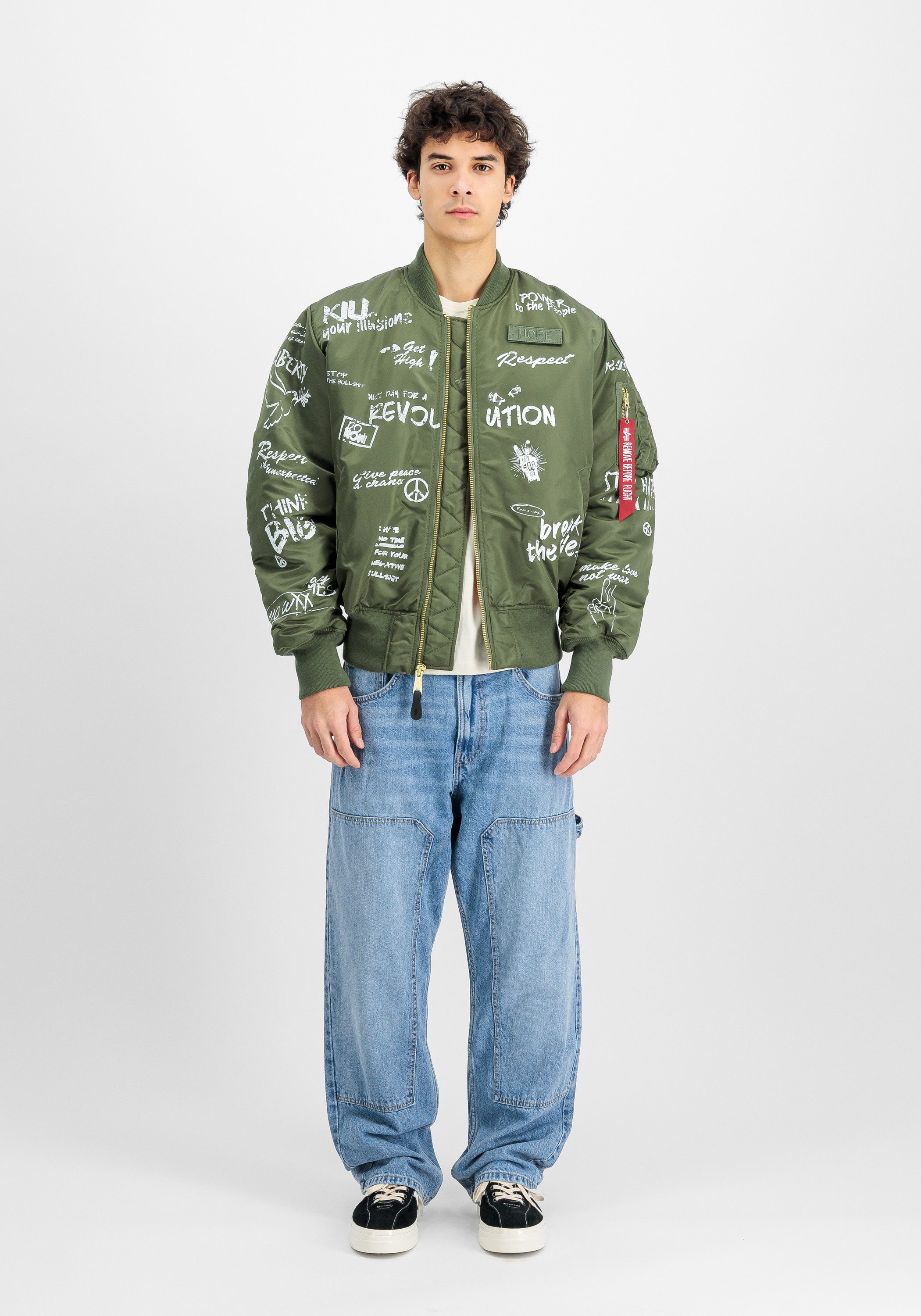 Alpha Industries Bomberjacke MA-1 Peace