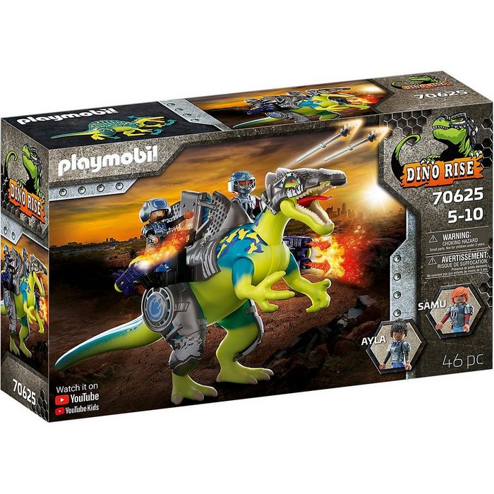 Playmobil® Spielfigur PLAYMOBIL® 70625 Spinosaurus: Doppelte Verteidigungs-Power