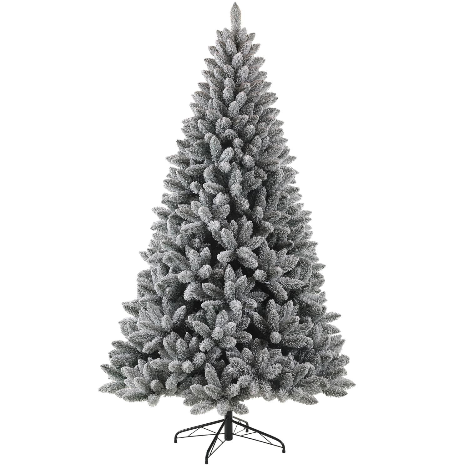 autolock Künstlicher Weihnachtsbaum Künstlicher Weihnachtsbaum Tannenbaum mit 989 Spitzen und 46 Zweige, 180cm, 100% PVC Weihnachtsbaum mit Metallständer,realistisch dicht