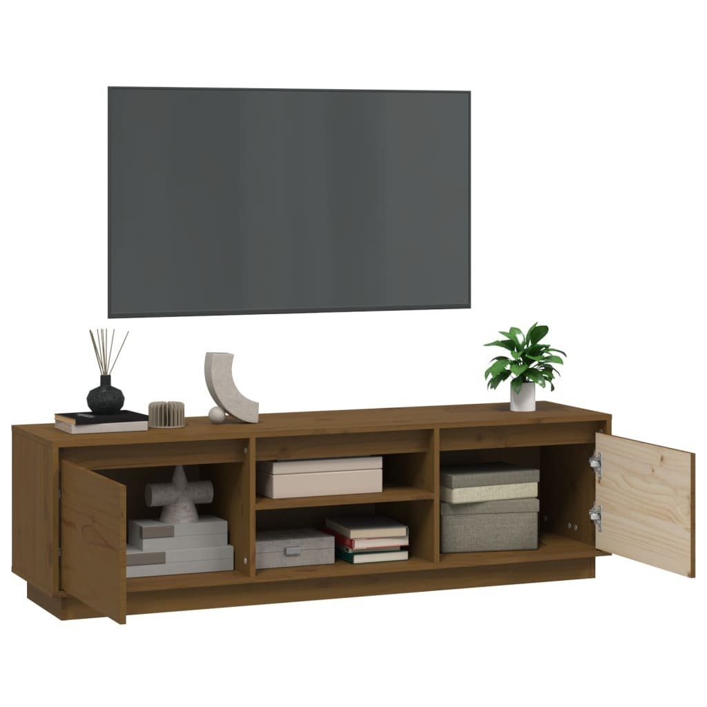 Kiefer 140x35x40 cm TV-Schrank vidaXL Honigbraun TV-Schrank (1-St) Massivholz