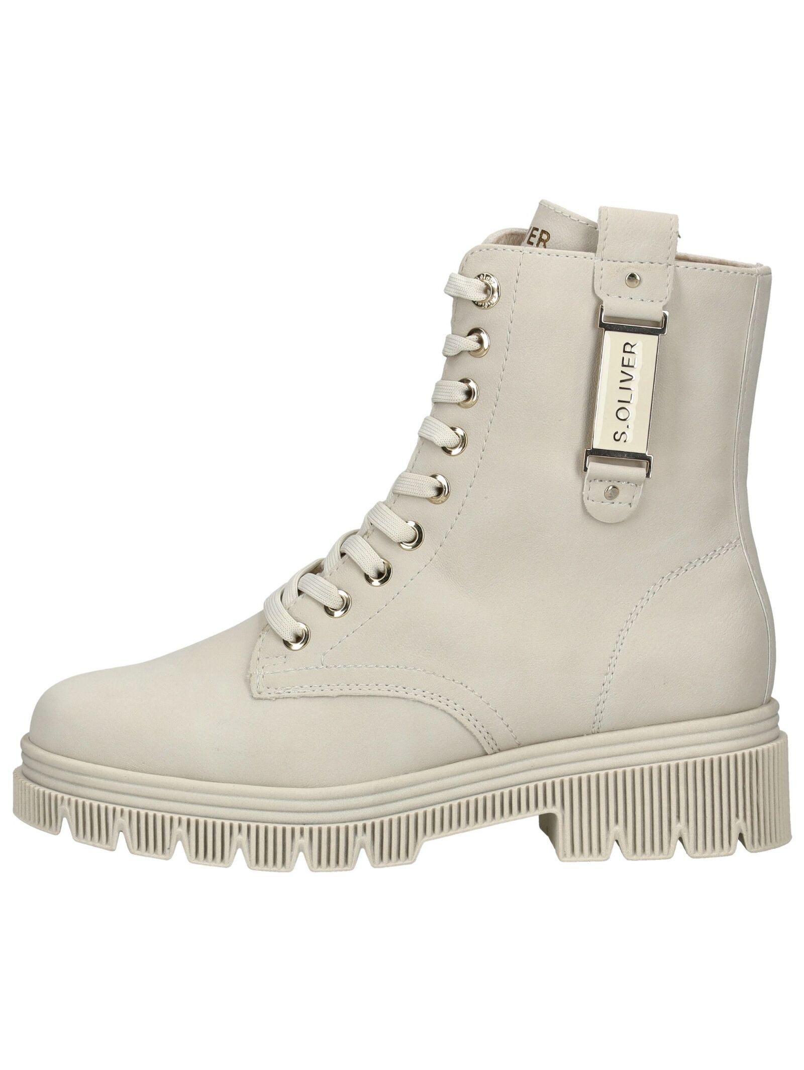s.Oliver Stiefelette Lederimitat Schnürstiefelette günstig online kaufen