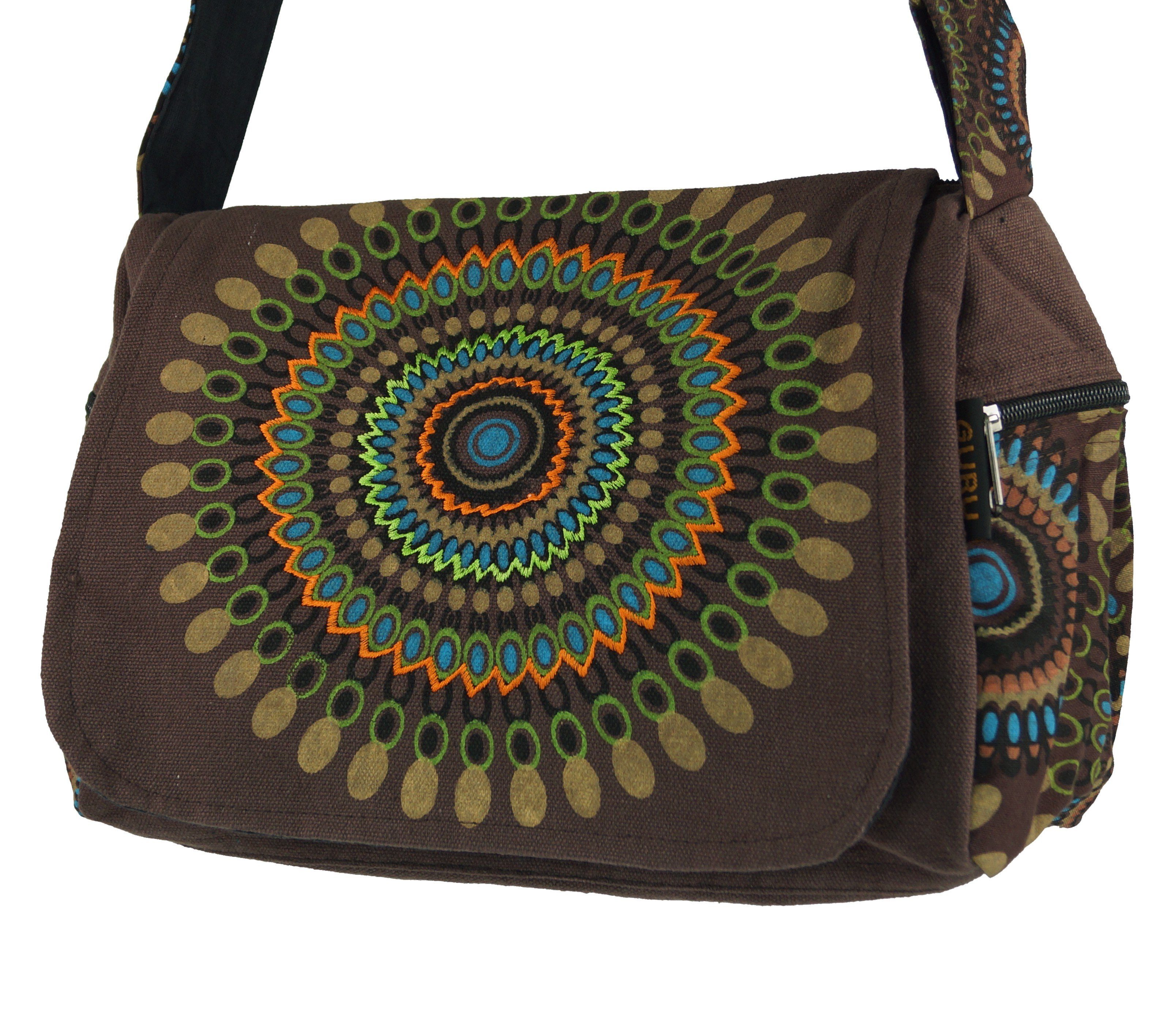 Guru-Shop Schultertasche Schultertasche, Hippie Tasche, Goa günstig online kaufen