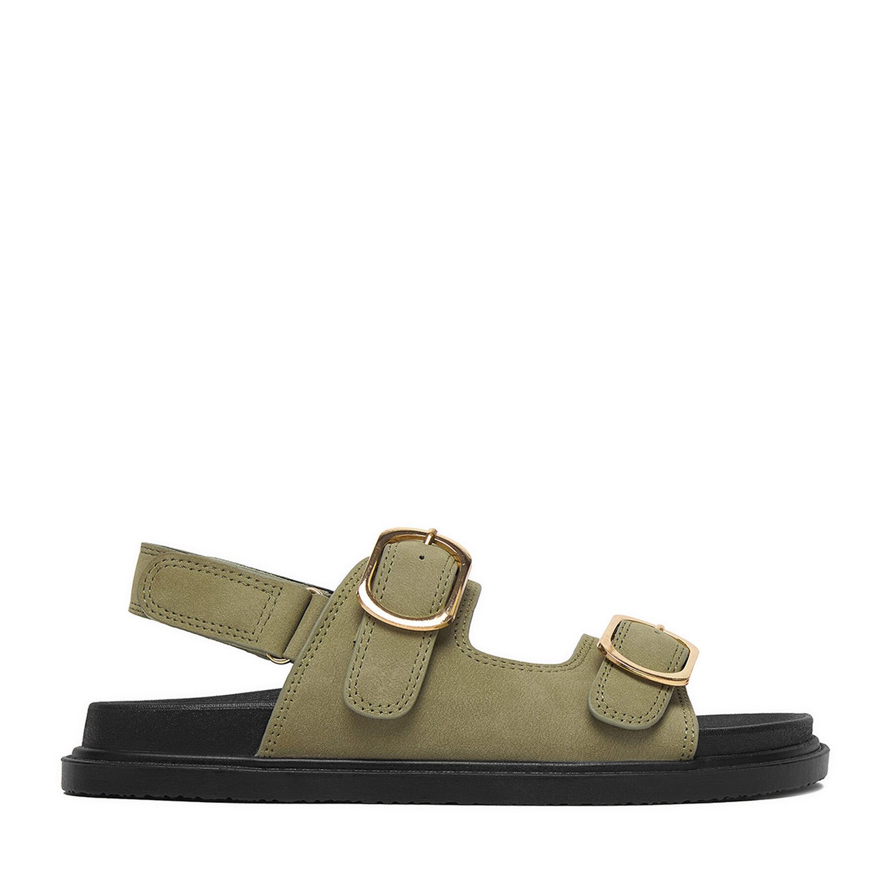 Jenny Jenny Damen-Sandalen in Khaki Sandale