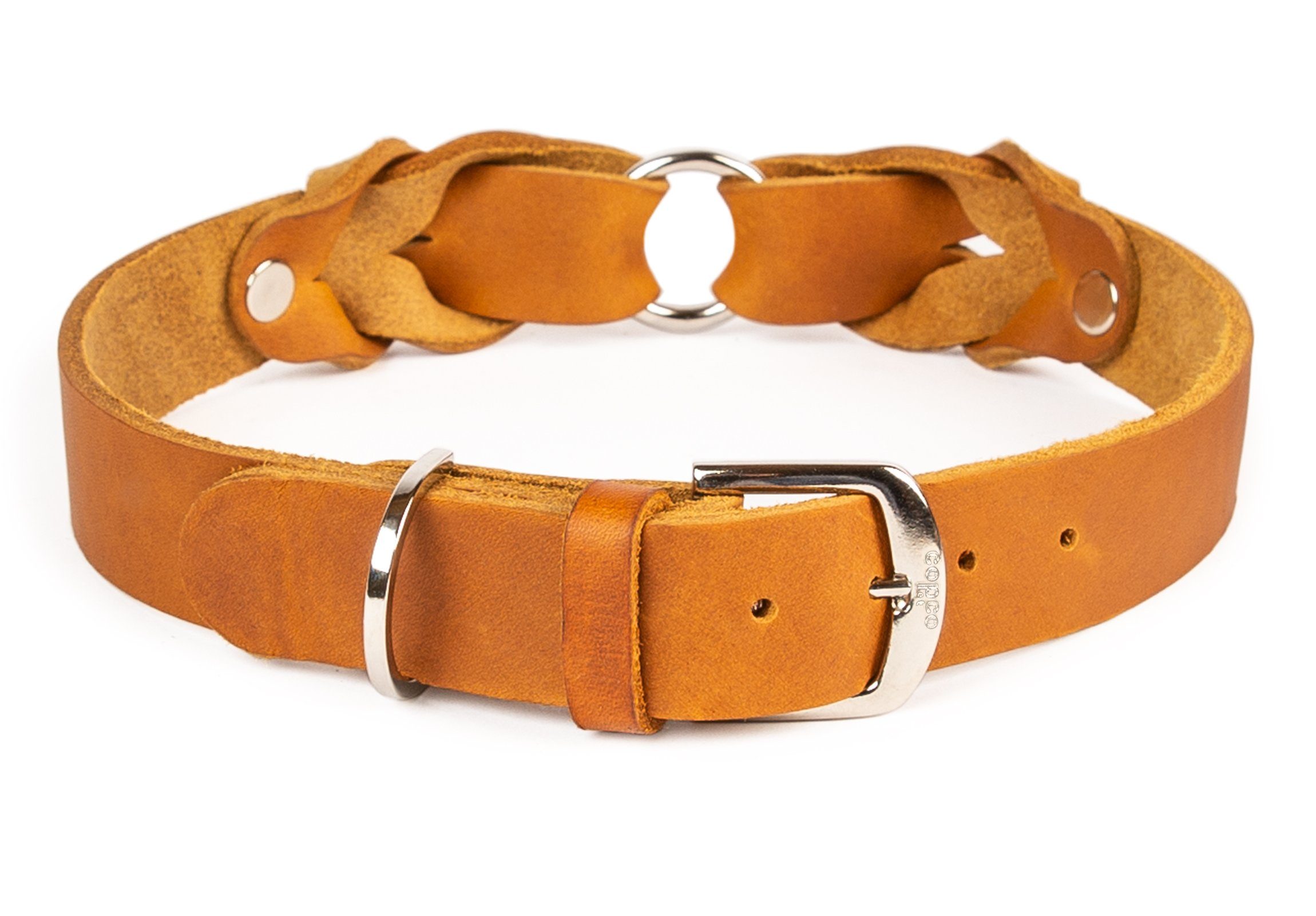 CopcoPet Hunde-Halsband Hundehalsband - Heidi, Robust, nachhaltig, Naturprodukt
