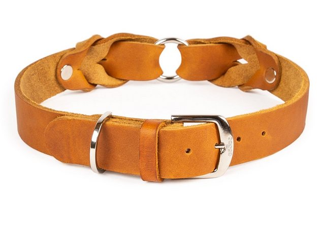 CopcoPet Hunde-Halsband Hundehalsband – Heidi, Robust, nachhaltig, Naturprodukt