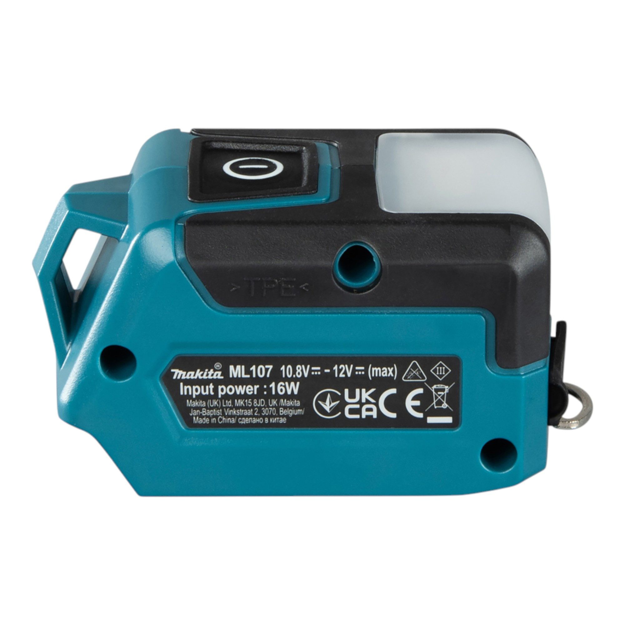 Makita ML 107 Cordless Work Light, 12V max. 200 lm LED, Bare Tool - without battery or charger