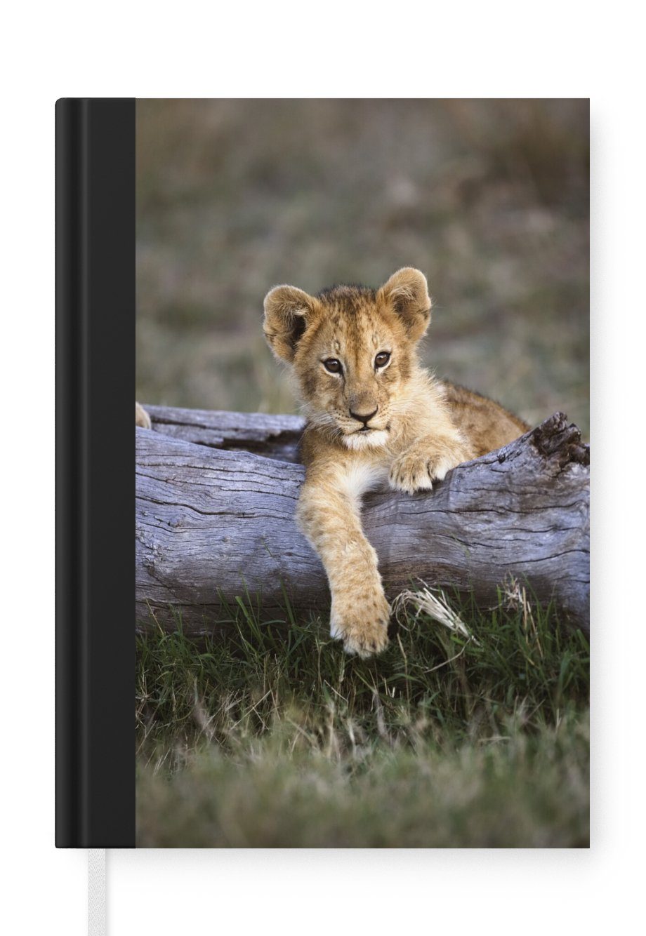 MuchoWow Notizbuch Jungtier - Tier - Natur, Journal, Merkzettel, Tagebuch, Notizheft, A5, 98 Seiten, Haushaltsbuch | Notizbücher