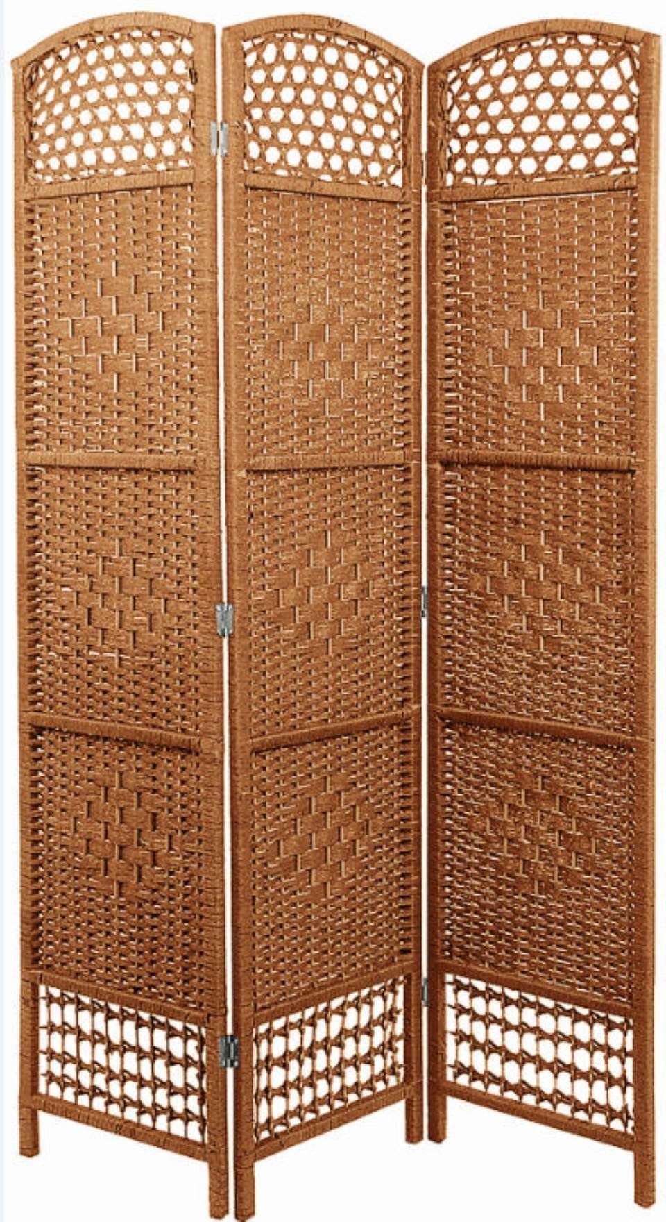 Spetebo Paravent »Weide Paravent 3teilig 170 x 120 cm«, Raumtrenner