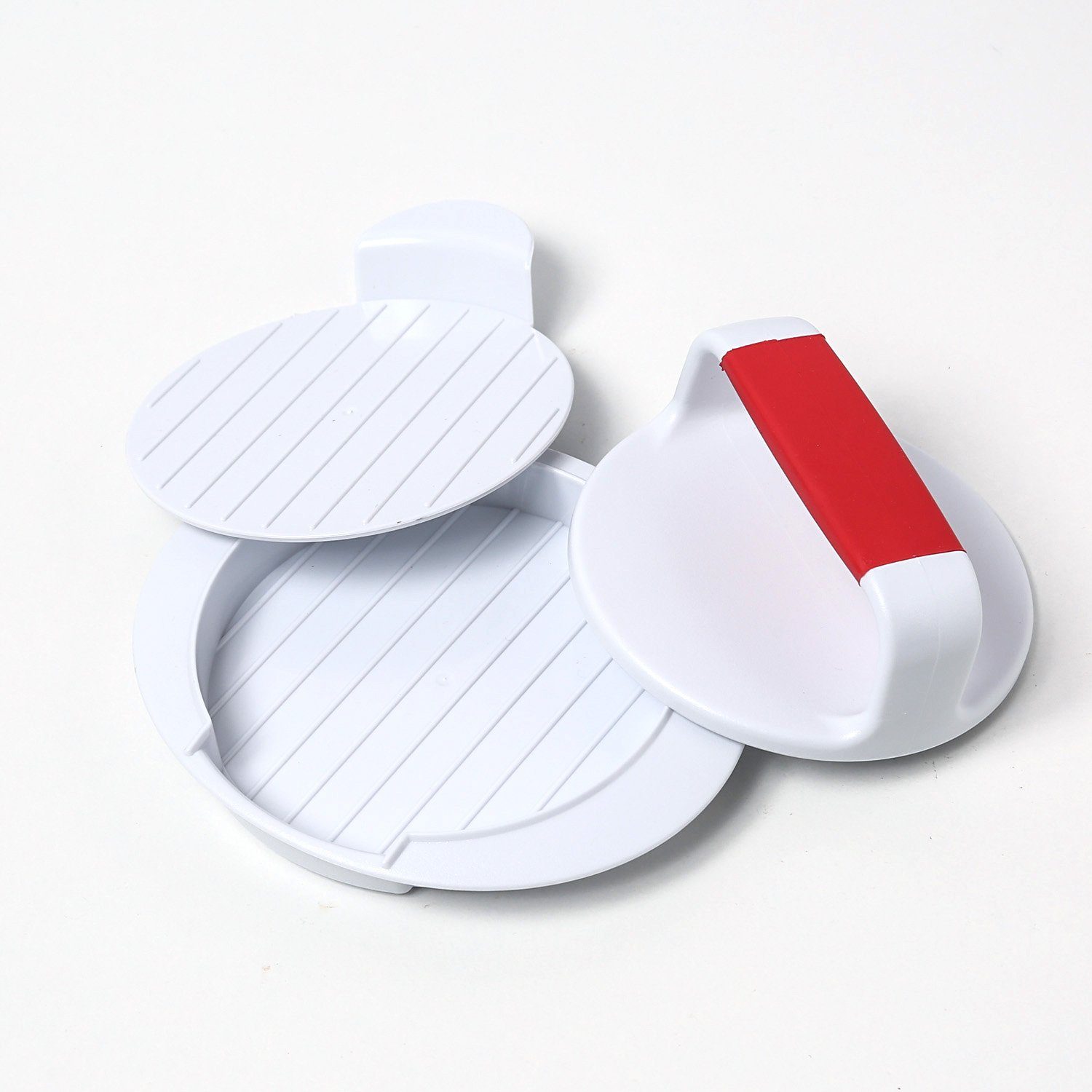 GAUMENKICK Burgerpresse Burgerpresse Fleischpresse Pattypresse für Burger Burgerpatties (1 St), Kunststoff