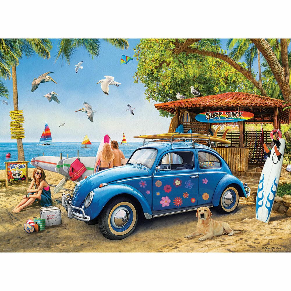 EUROGRAPHICS Puzzle VW Käfer SurfShack, 1000 günstig online kaufen