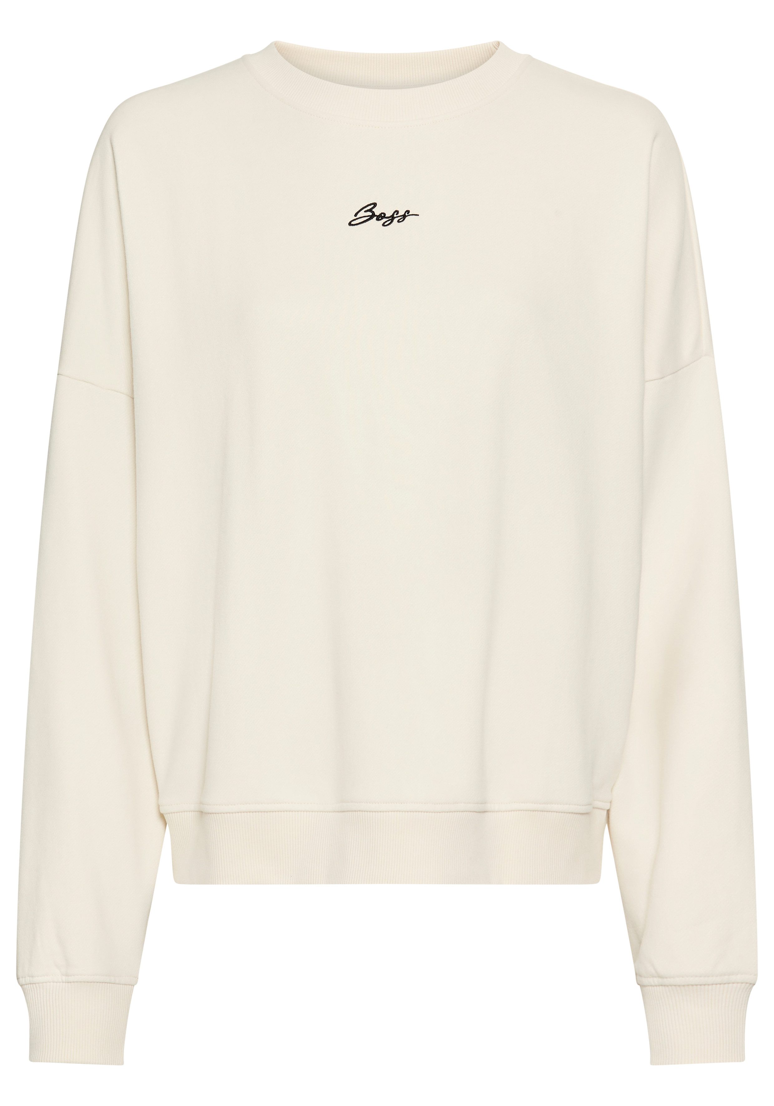 BOSS ORANGE Sweatshirt Esweaty Premium Damenmode im Oversized Look günstig online kaufen