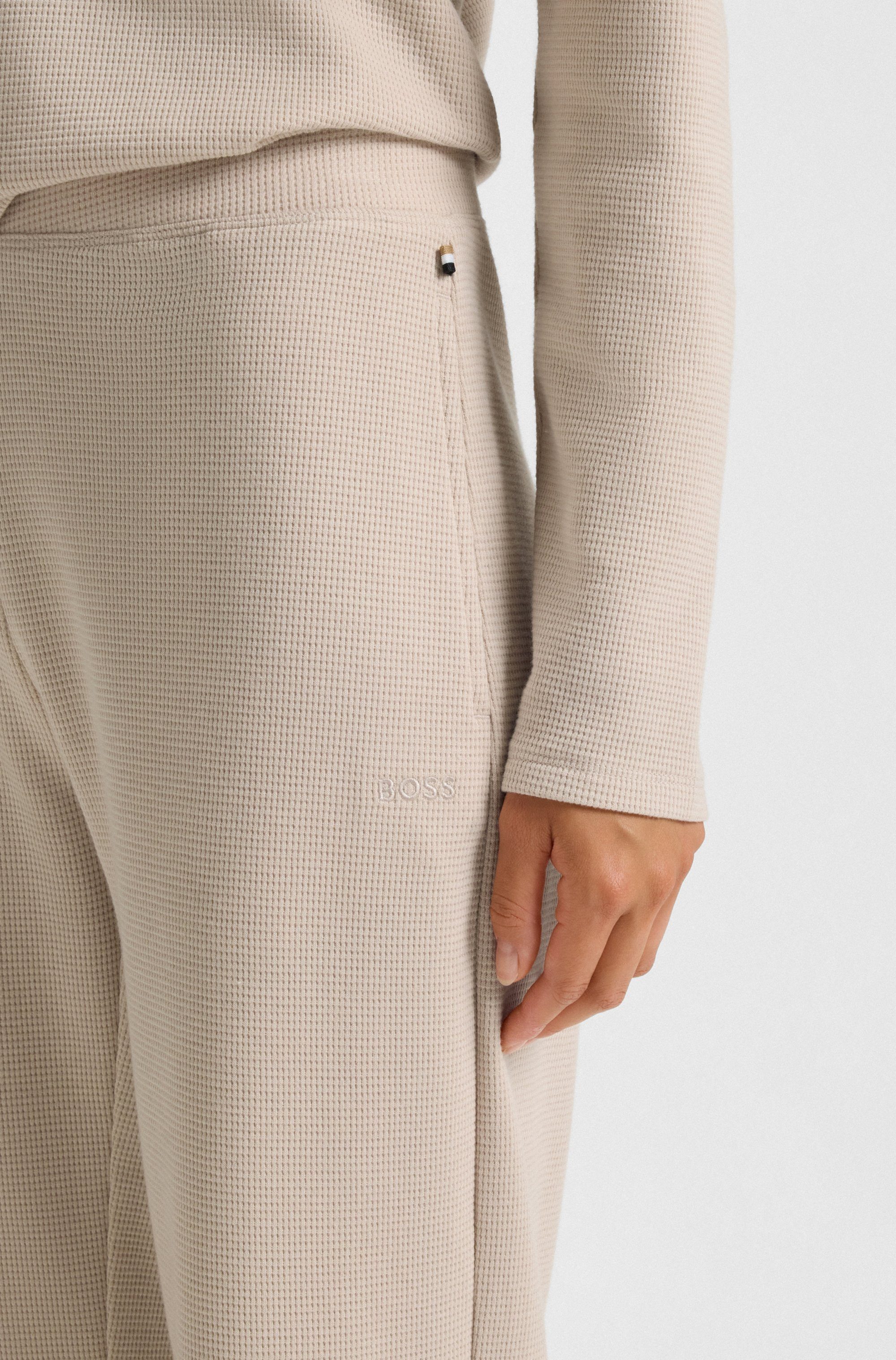 BOSS Homewearhose Waffle mit Struktur günstig online kaufen