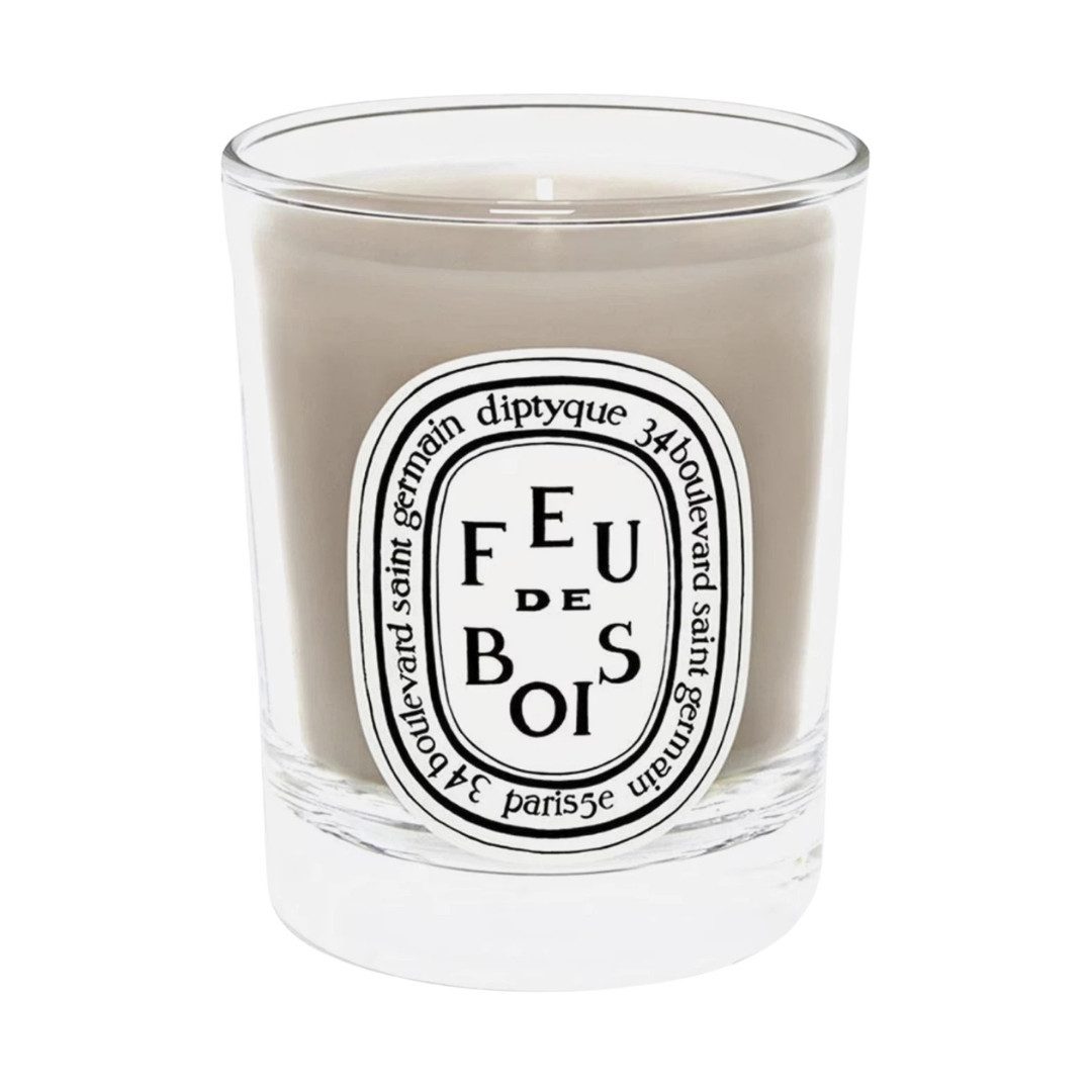Diptyque Duftkerze feu de bois 70g Duft Kerze Raumduft (1-tlg., Duftkerze), Holzig Duft, ca. 30 Std. Brenndauer