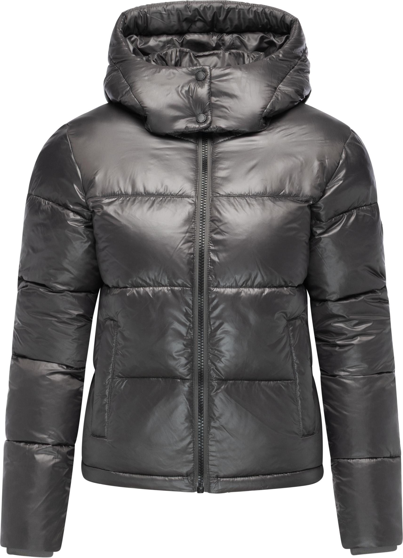 Ragwear Steppjacke Roobie II Matt glänzende Damen Winterjacke mit Kapuze günstig online kaufen