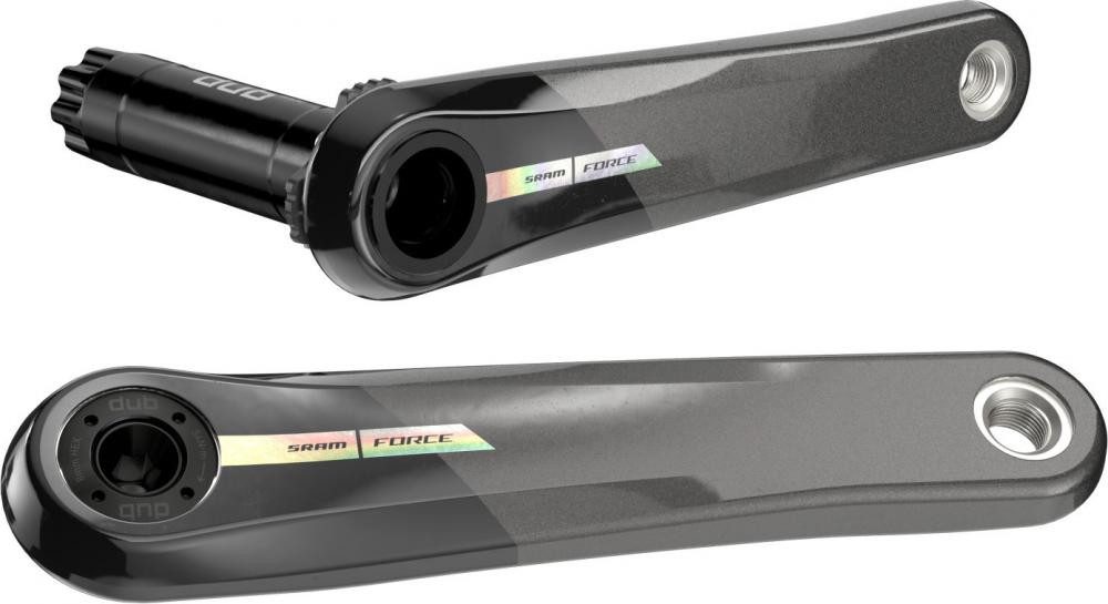 SRAM Fahrradkurbel SRAM Force AXS Kurbelarme 175 mm DUB - steife Carbon-Kurbel für maxima