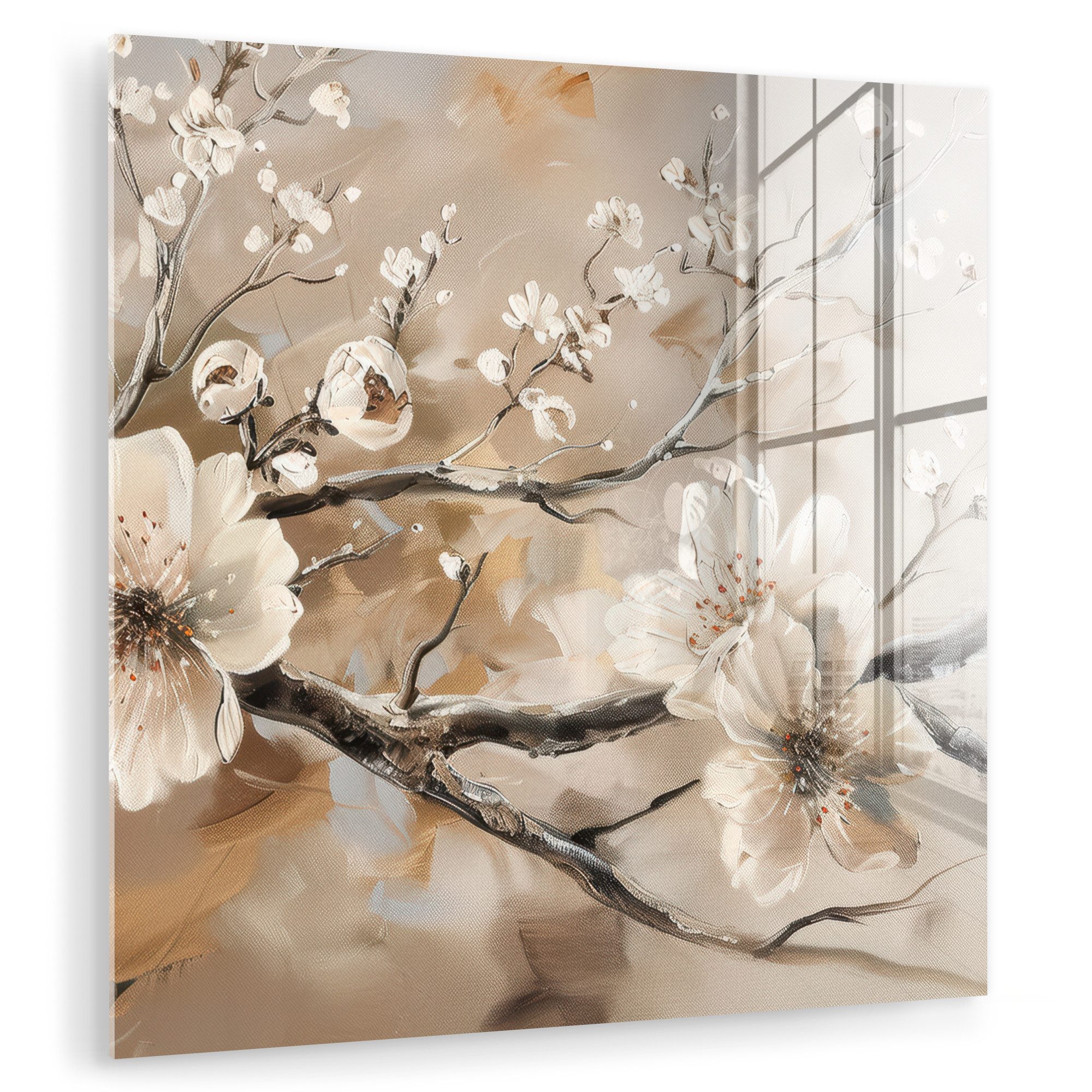 MuchoWow Acrylglasbild Blumen - Natur - günstig online kaufen