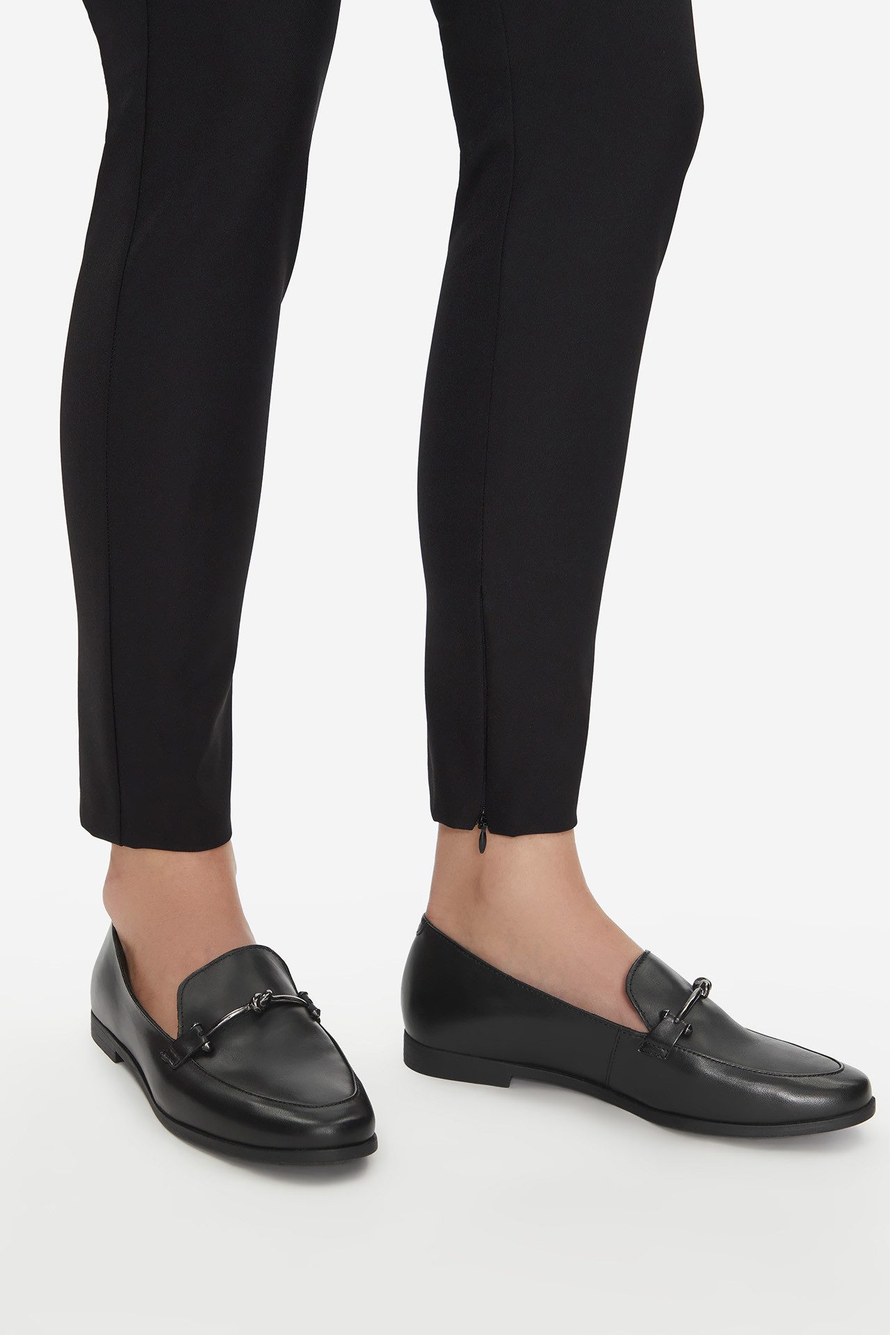 LASOCKI Lasocki Damen Mokassins Schwarz aus echtem Leder Mokassin