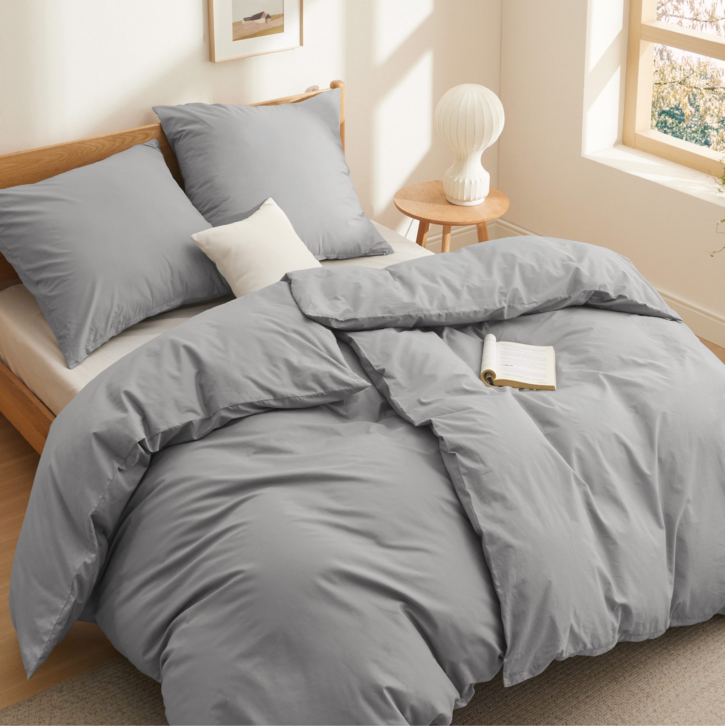 BEDSURE Bettwäsche mit Reißverschluss, 100% Baumwolle, günstig online kaufen