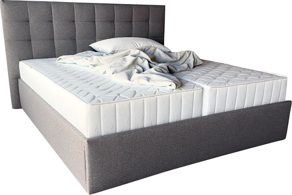 COLLECTION AB Polsterbett CLASSIC mit stabilem Rahmen und schönem Bezug (180 cm x 200 cm), Wahlweise mit Lattenrost und 4 Farben zur Auswahl – Bild 2 von 5