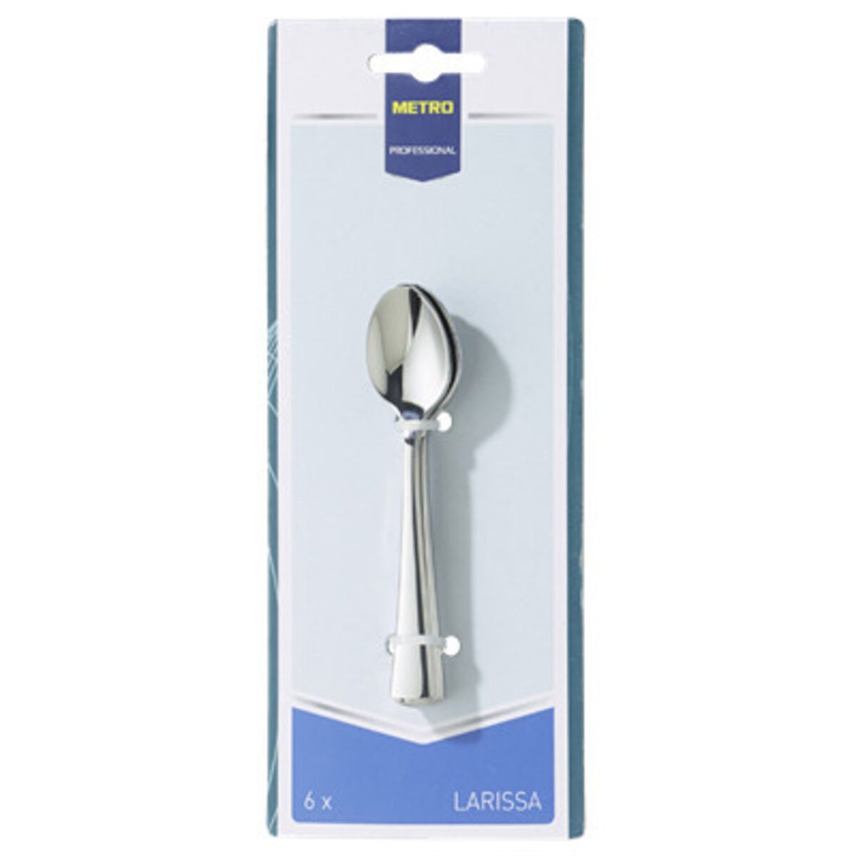 METRO Geschirr-Set Espressolöffel Larissa - 18/0 Edelstahl 12 Stück.