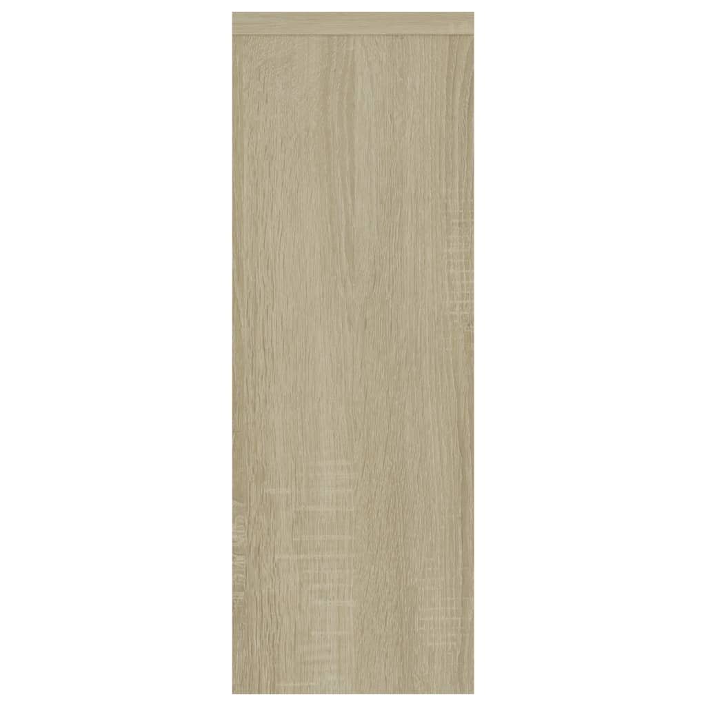 Wandregal Sonoma-Eiche cm Holzwerkstoff, vidaXL Sonoma Eiche 1-tlg. Regal 45,1x16x45,1