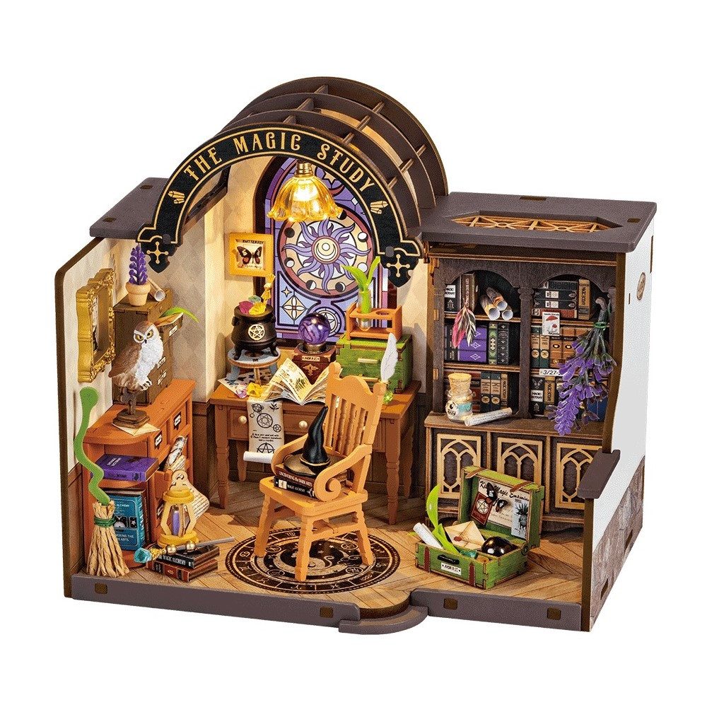 ROLIFE 3D-Puzzle DIY Miniature House "The Magic Study", 267 Puzzleteile günstig online kaufen