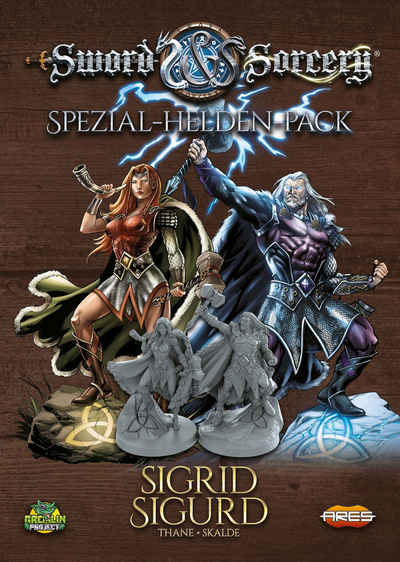 Ares Games Spiel, Ares Games - Sword & Sorcery - Sigrid/Sigurd Ares Games - Sword & Sorcery - Sigrid/Sigurd
