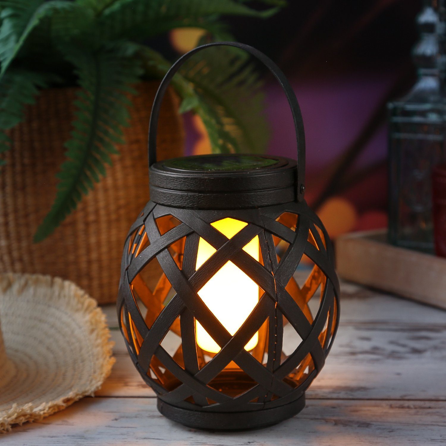 MARELIDA LED Laterne LED Solar Laterne günstig online kaufen