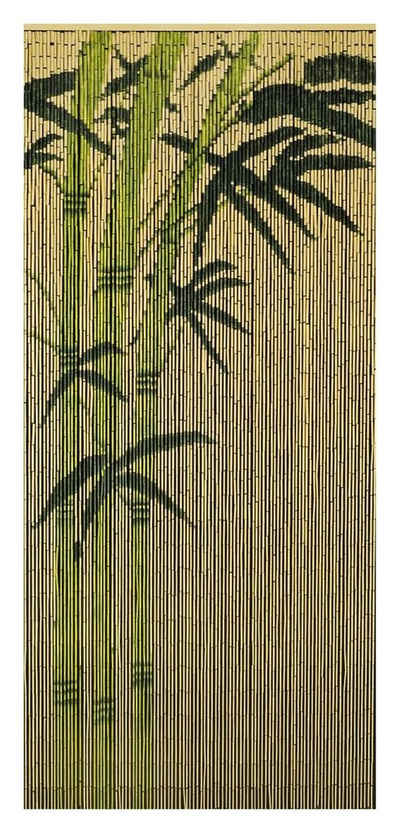 Türvorhang »Conacord Decona Bamboo Dekovorhang bunt«, CONACORD, Hakenaufhängung, 90 x 200 cm, Bambus - blickdicht dank hoher Stranganzahl