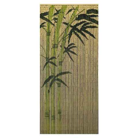 CONACORD Insektenschutz-Vorhang Conacord Decona Bamboo Dekovorhang bunt, 90 x 200 cm, Bambus - hohe Stranganzahl - 90 Stränge