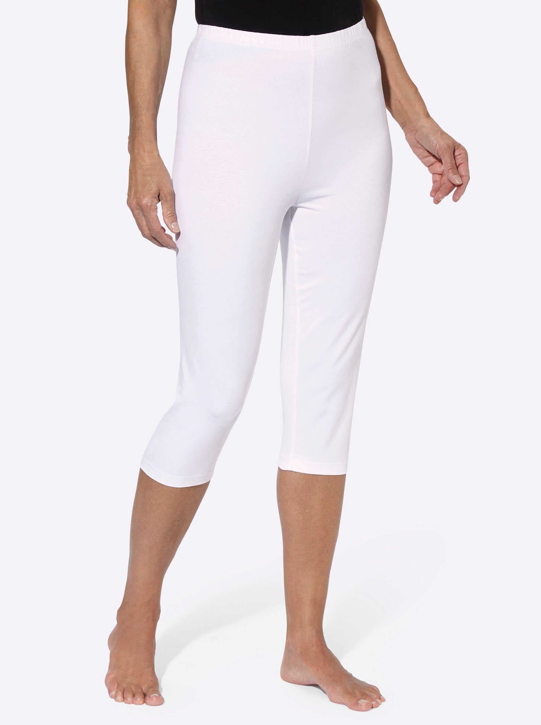 Sieh an! Jogginghose Capri-Leggings (2-tlg)