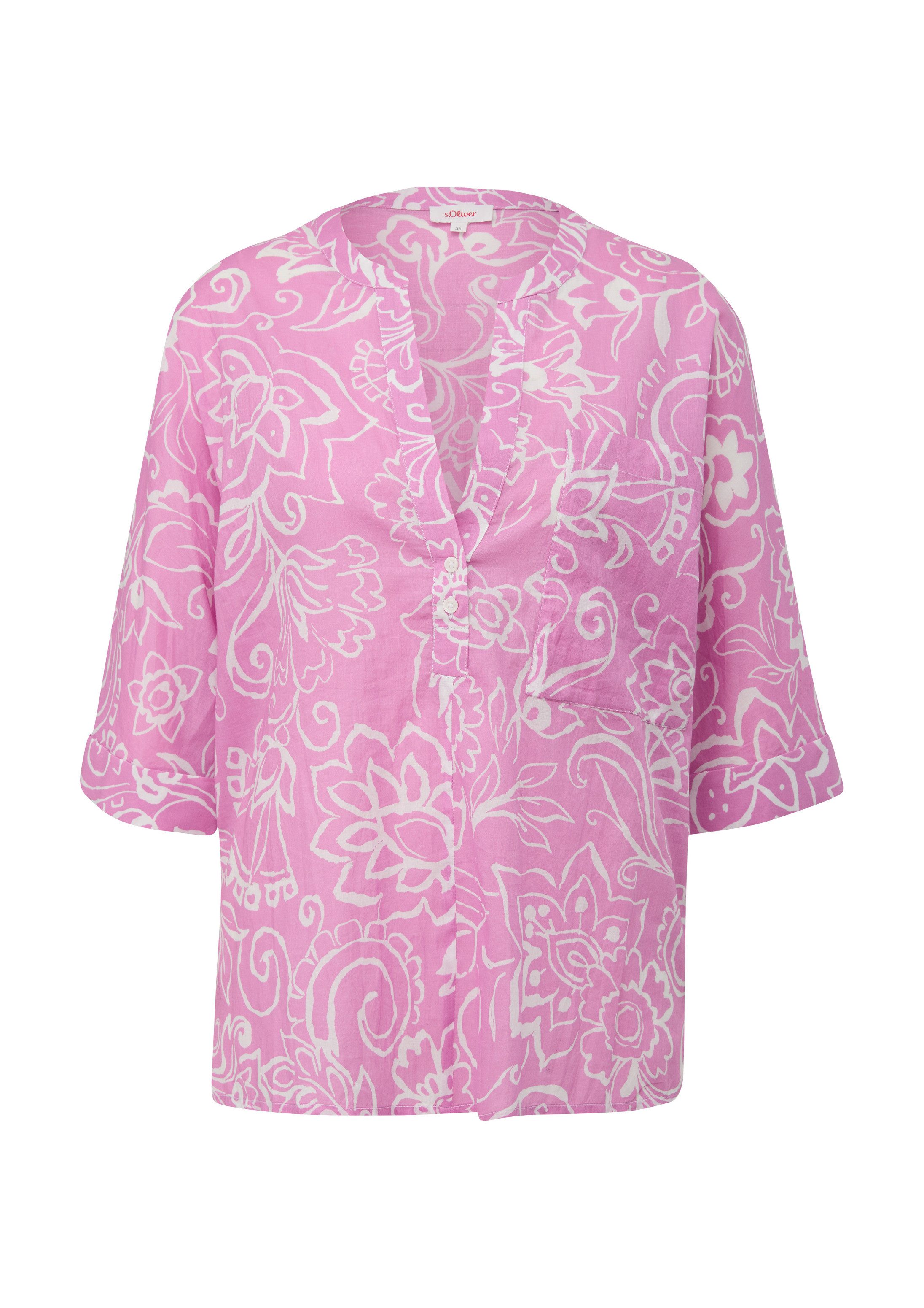 Kurzarmbluse Bluse