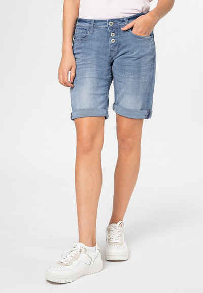 SUBLEVEL Jeansbermudas Damen Jeans Bermuda