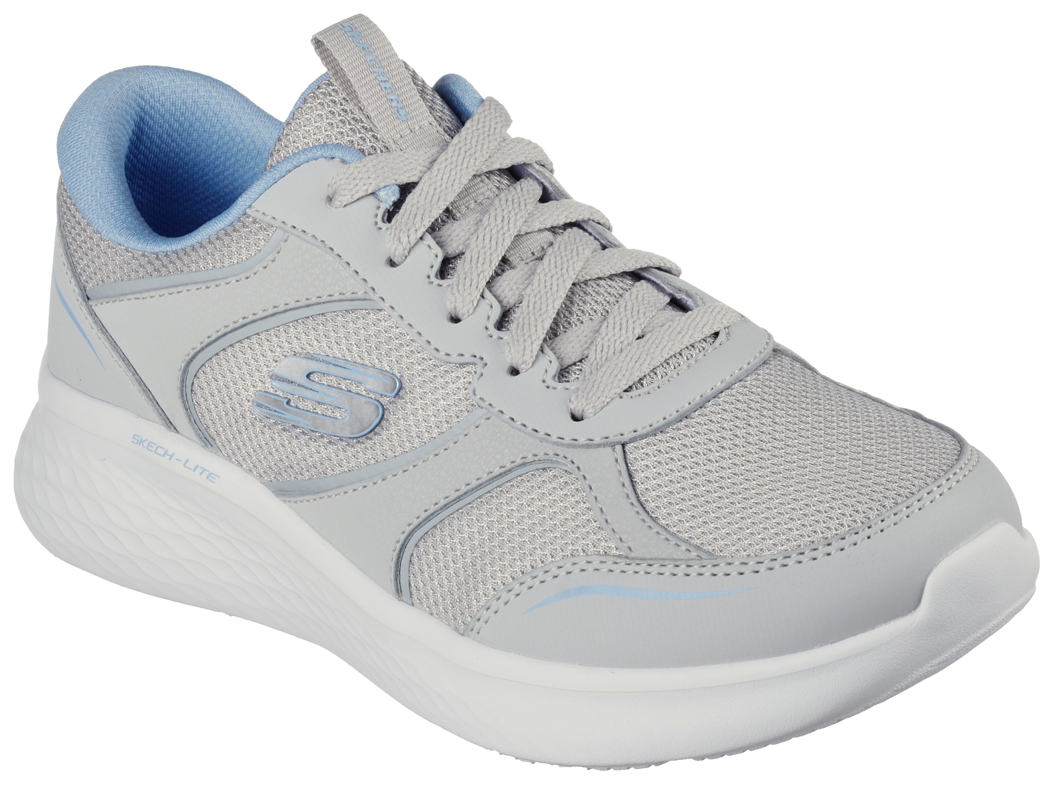 Skechers SKECH-LITE PRO - Sneaker mit Air Cooled Memory Foam-Ausstattung grau-blau