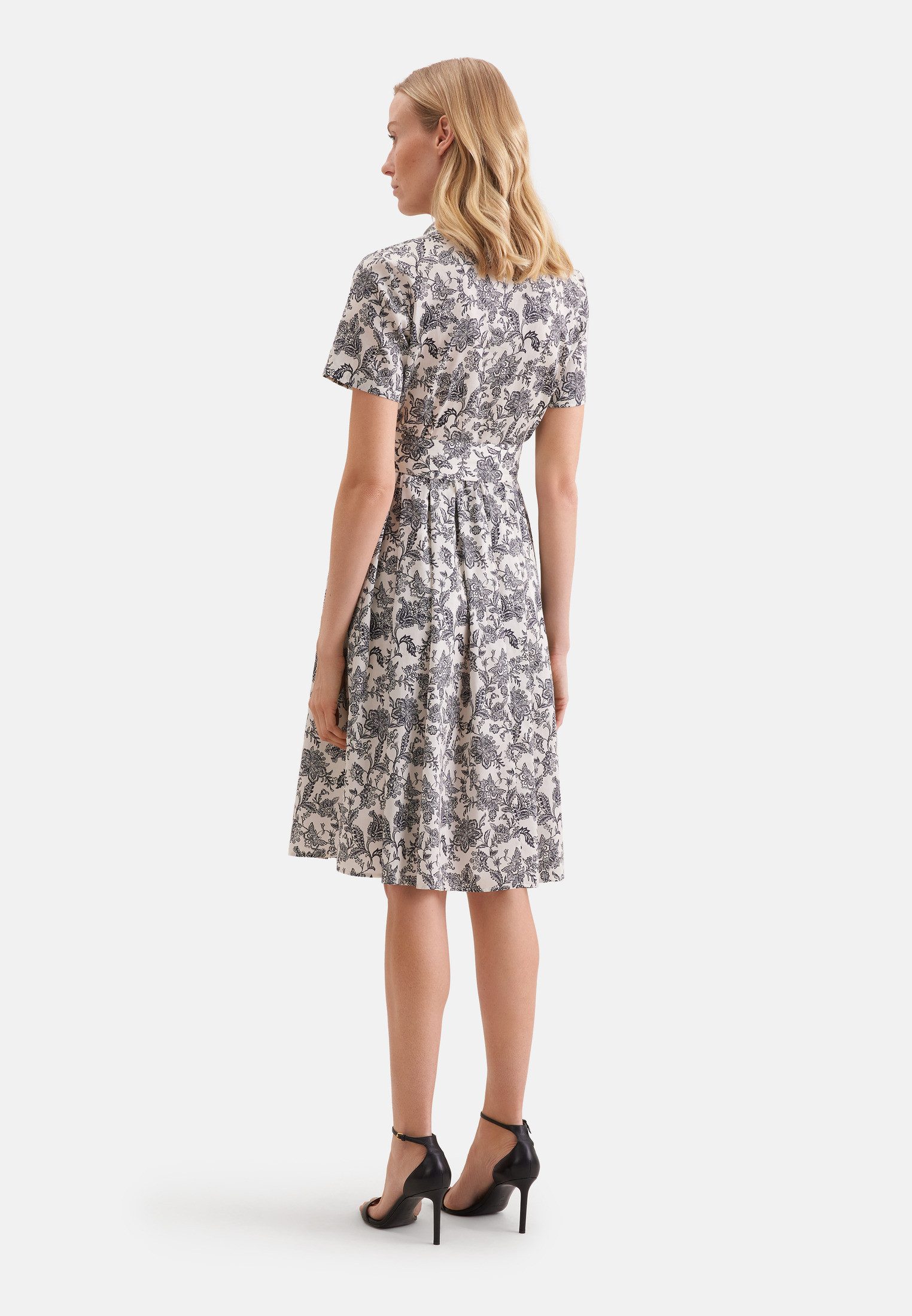 seidensticker Sommerkleid 1/1 Kragen Druck