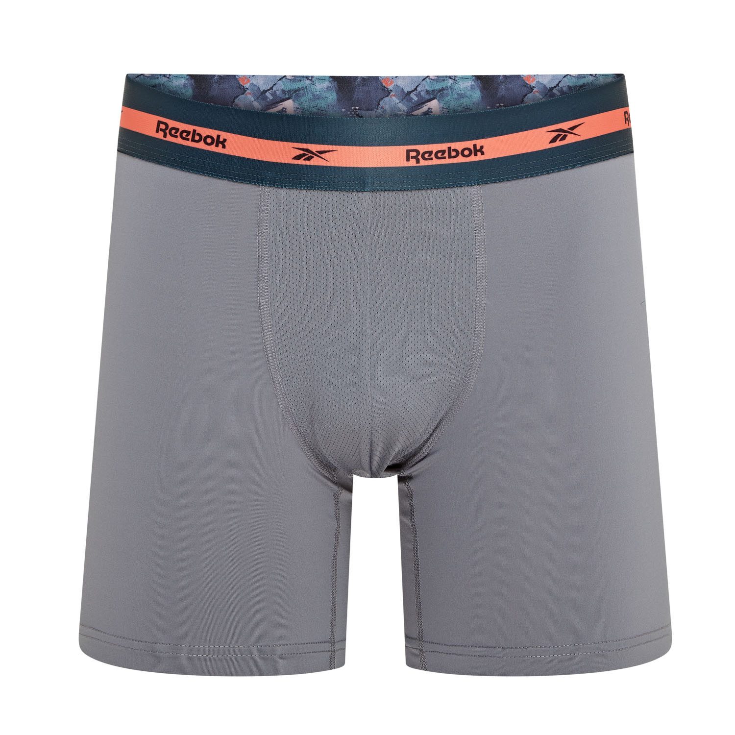 Reebok Trunk LUTHER (3er Pack) basic, feuchtigkeitsregulierend, mit Logo, mit Muster, breiter Bund