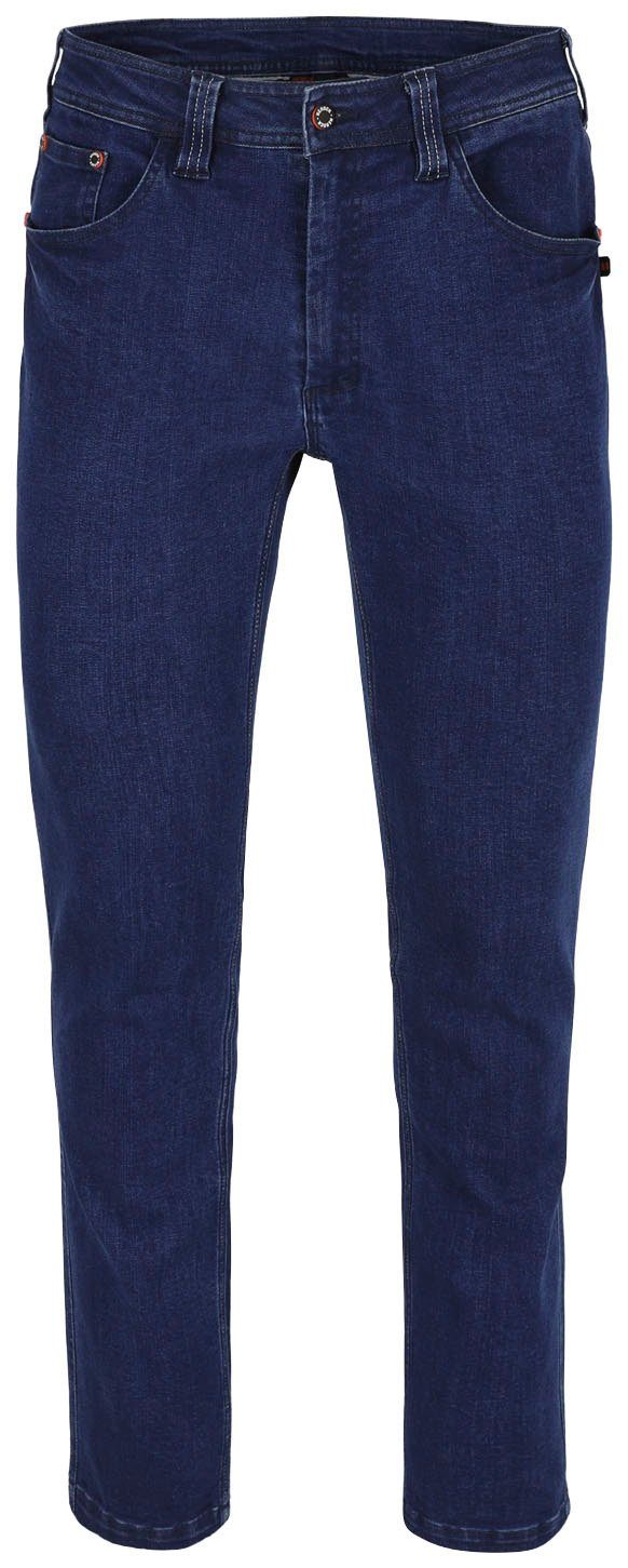 Herock Lingo Jeans, 2 Slimfit, sehr Stretch Multi-Pocket, Seitentaschen Röhrenhose bequem,