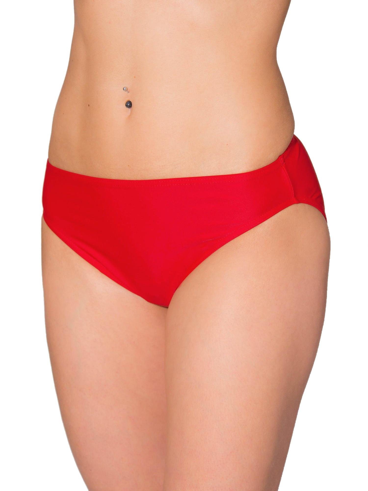 Aquarti BikiniHose Aquarti Damen Bikini Hose mit mittelhohem Bund