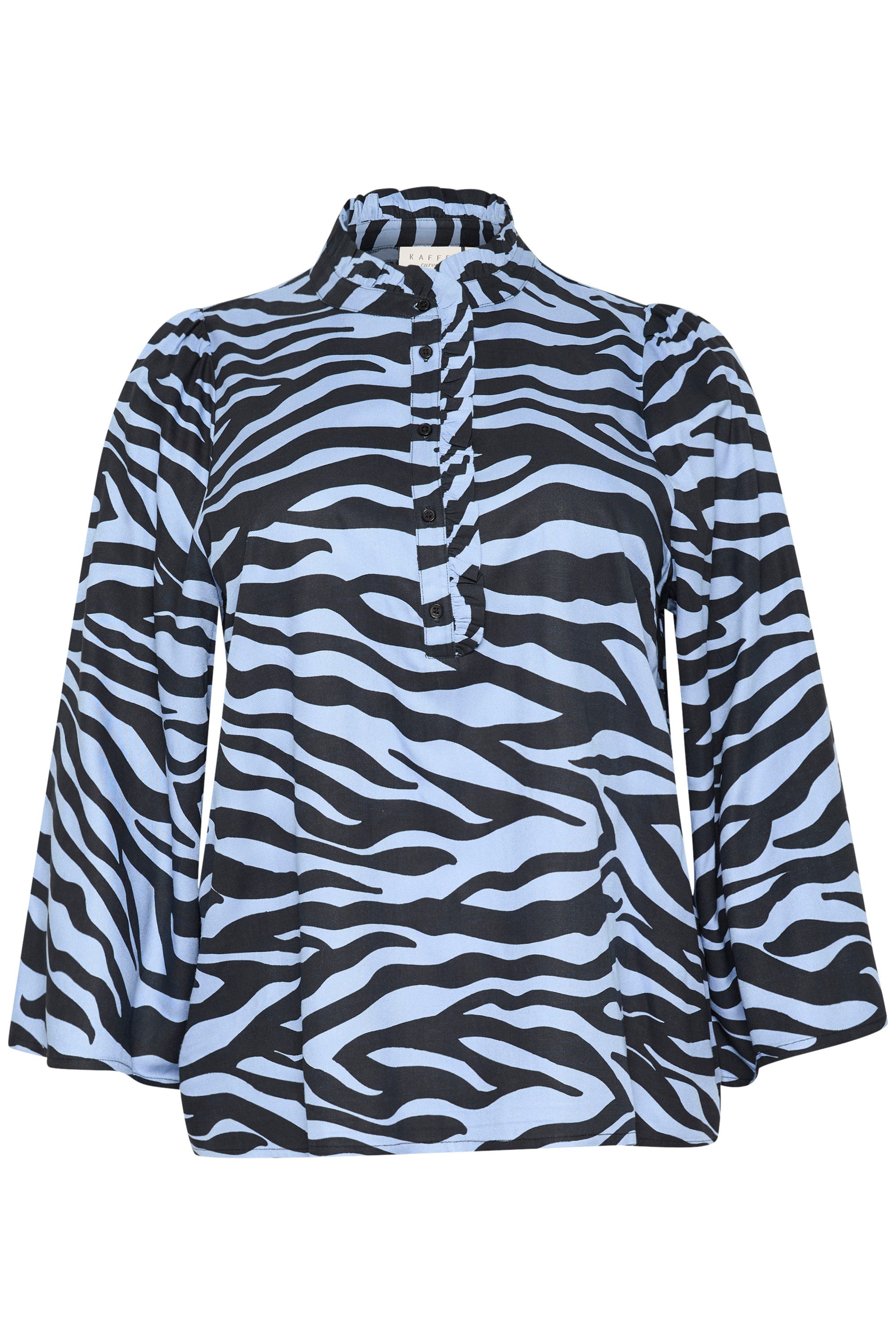 KAFFE Curve Kurzarmbluse Kurzarm-Bluse KColena Große günstig online kaufen