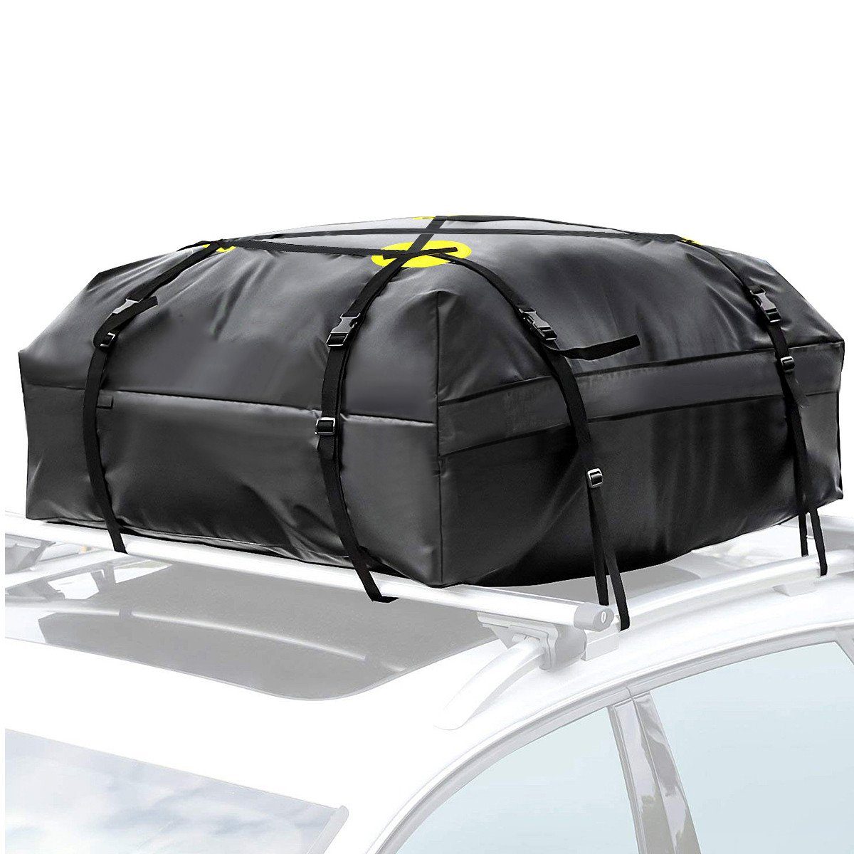 Dachbox Auto 425 Liter Faltbare Dachkoffer Gepäckbox Wasserdicht Tragbar Dachboxen Dachgepäckträger Tasche für alle Autos 