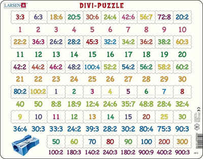 Media Verlag Puzzle Division (Kinderpuzzle), 99 Puzzleteile
