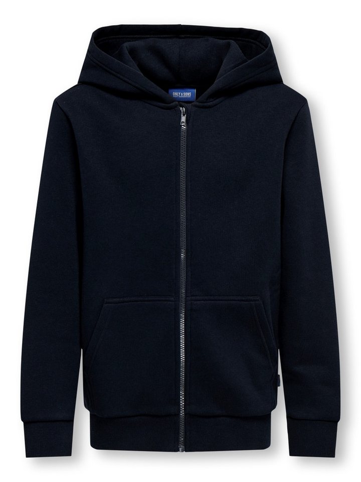 ONLY & SONS junior Kapuzensweatjacke OSJCERES ZIP HOODIE (1-tlg) mit Taschen