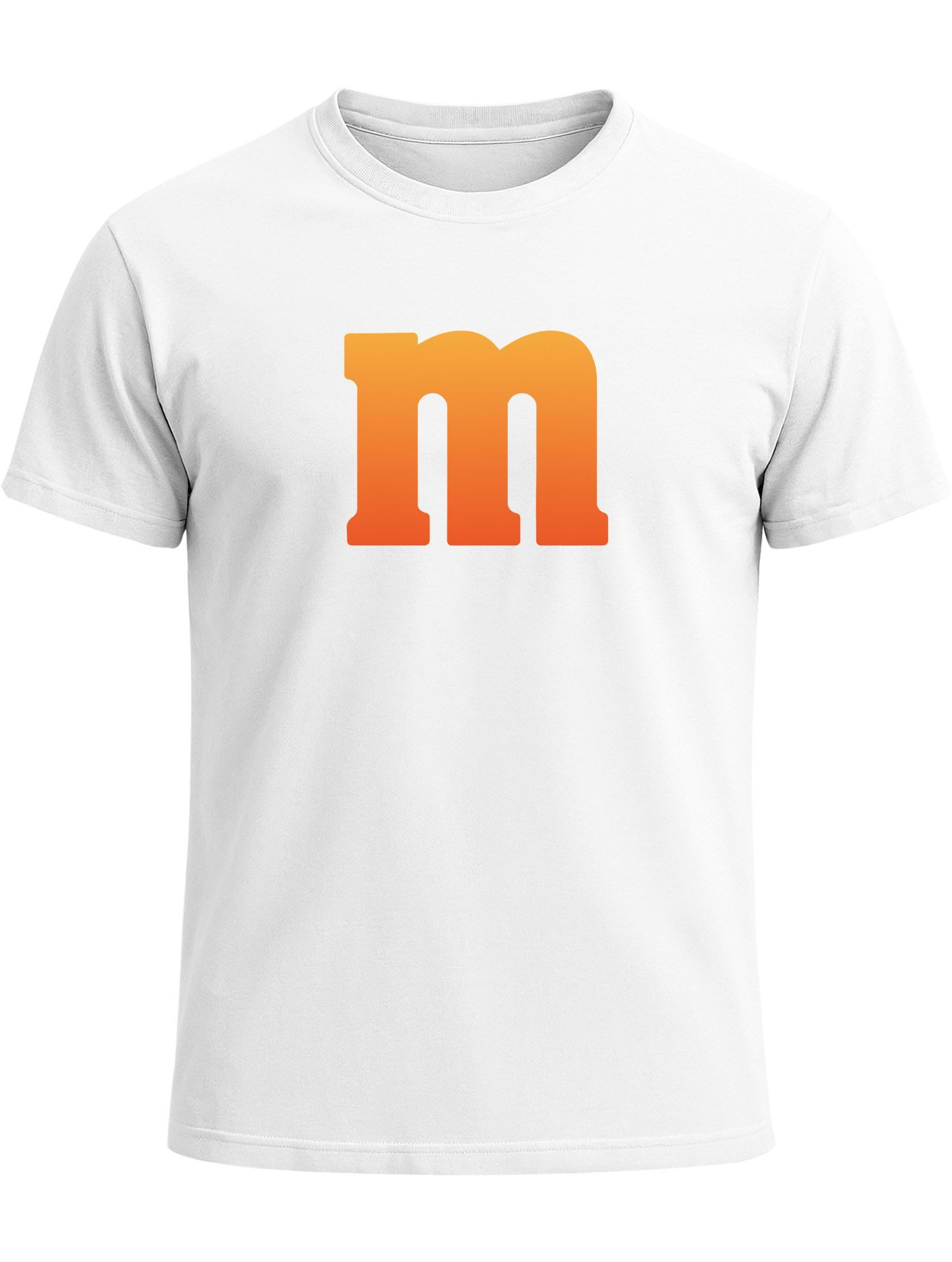 Print-Shirt Herren T-Shirt m Fasching Karneval Gruppen-Kostüm Partner Paar