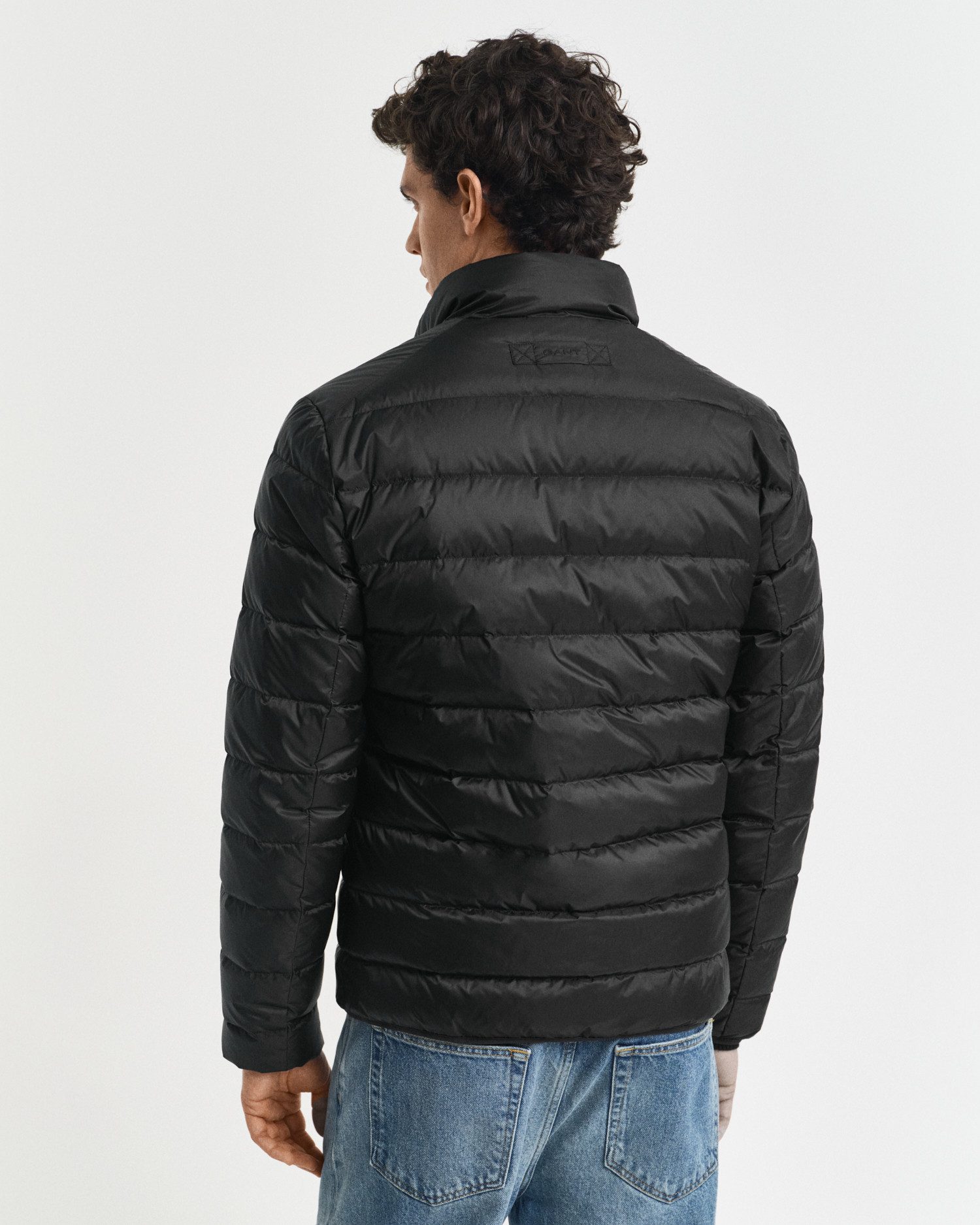Gant Steppjacke LIGHT DOWN JACKET 2-Wege-Reißverschluss, Übergangsjacke, regular fit – Bild 4 von 5