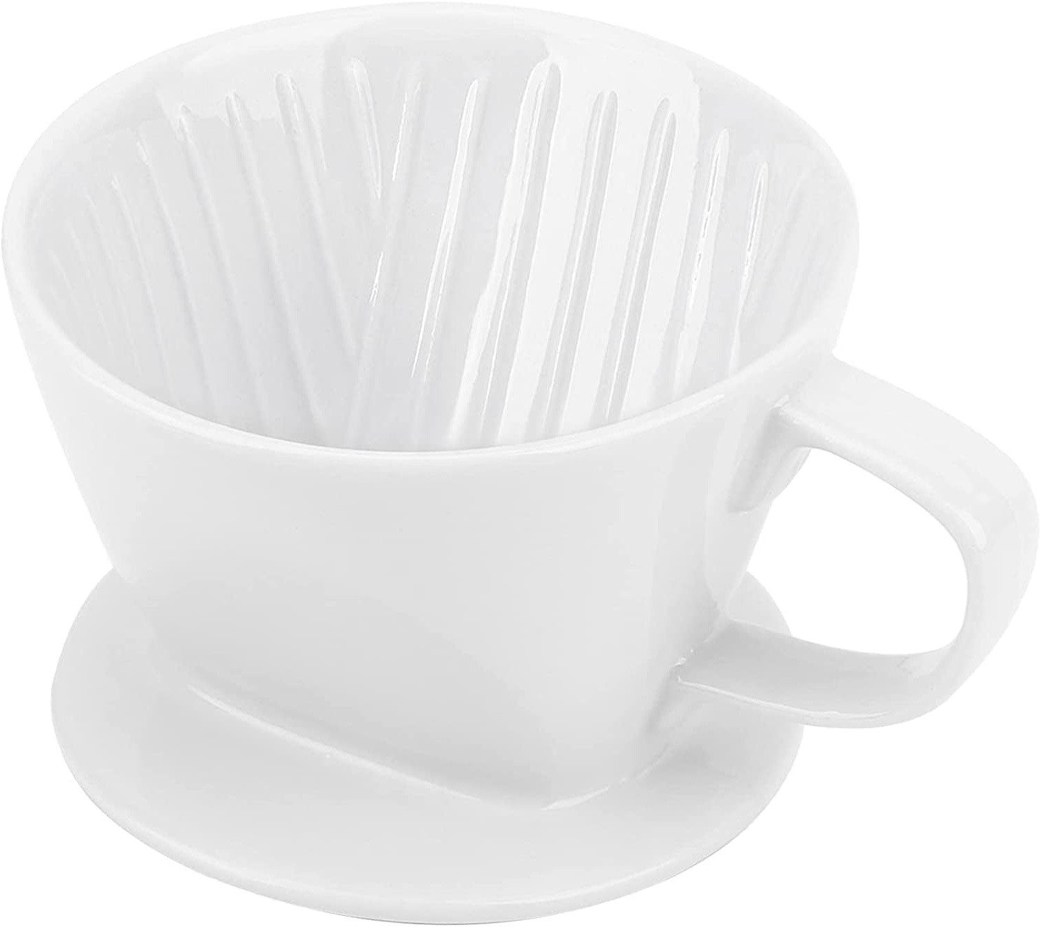 FEPA GmbH Handfilter Kaffeefilter Handkaffeefilter Pour Over für Gr.101 Papierfilter, Keramik