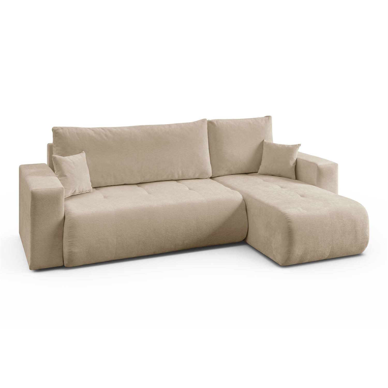 Lookway Ecksofa CLOUD mit Bettfunktion und Bettkasten, mit Bettfunktion und Bettkasten